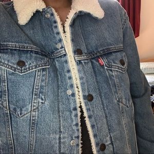 Levi’s Sherpa trucker jacket